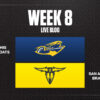 Showboats vs. Brahmas live updates: Top moments from UFL Week 8
