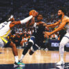 Timberwolves capitalize on Steph Curry’s absence to tie second-round series